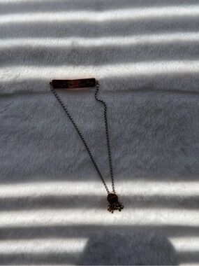 Delicate Sisterhood Rose Gold Pendant Necklace for Women